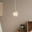 1 - Light Natural Dome Pendant