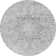 Modern Persian Vintage Moroccan Medallion Light Gray Rug