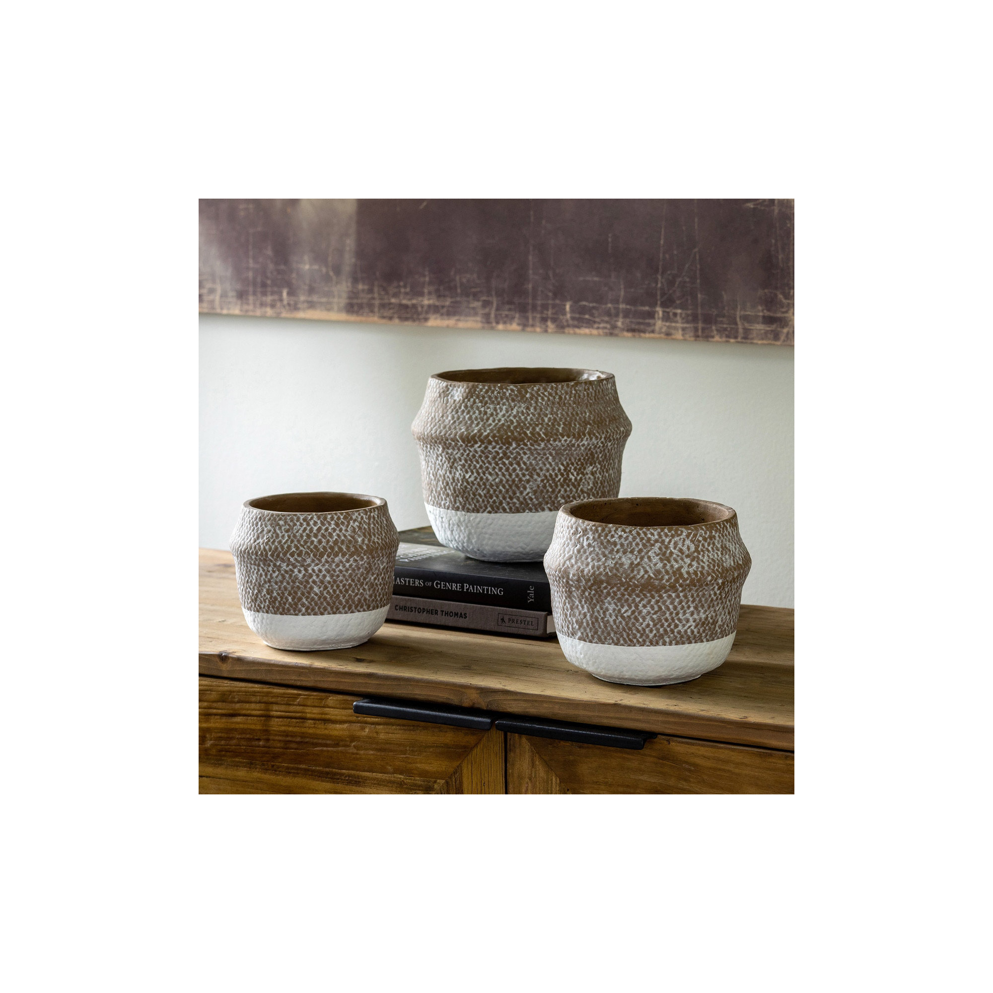 Delancy Pot Planter, 5.75" H x 7.25" W x 7.25" D