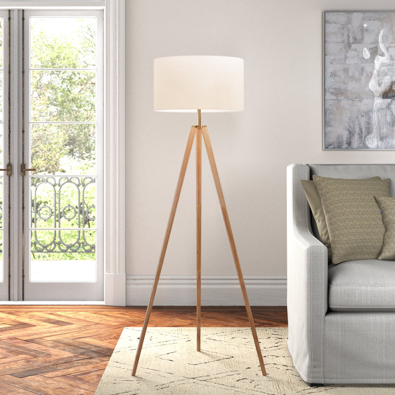 Tryston Tescott 61" Tripod Floor Lamp