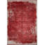 Tapis décoratif rouge à motif abstrait-1963110787