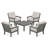 Vineyard 5-Piece Deep Seating Conversation Set-68603158-131211106