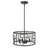 Mathena 4 - Light Dimmable Drum Chandelier-992552662