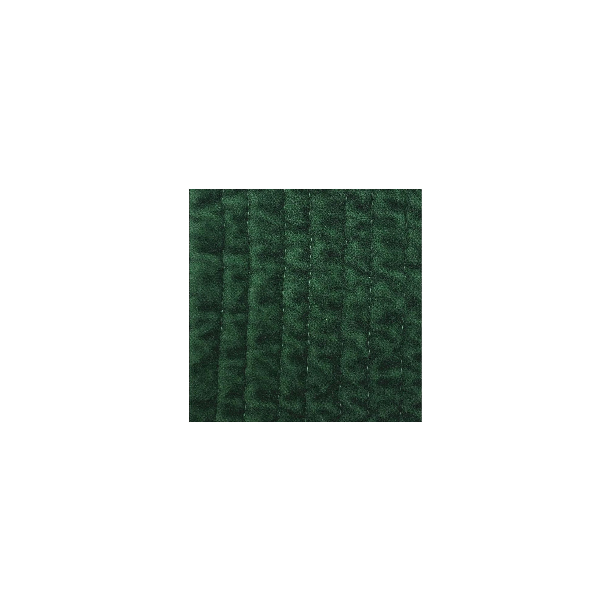 Kobie Stonewashed Cotton Quilted Modern Rustic 1 Piece Pillow Sham, Emerald, Euro