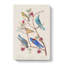 Warbler Bird & Blue-Birds by John Audubon - Wrapped Canvas Painting-55370106