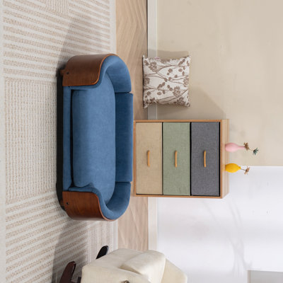 Scandinavian Style Elevated Dog Bed Pet Sofa Large Size