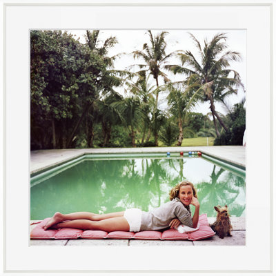 Having A Topping Time Print by Slim Aarons
