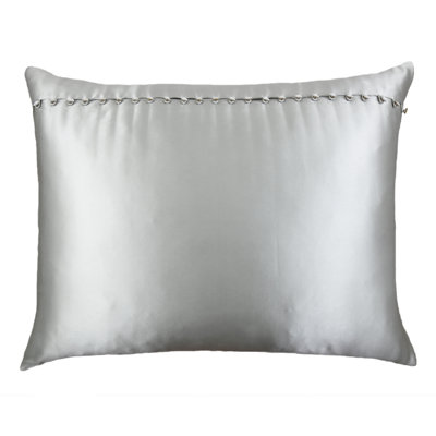 Silk Crystal Button Sham