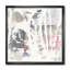Cadre photo "white out geometric" , reproduction d’art sur toile-48299074-48299076