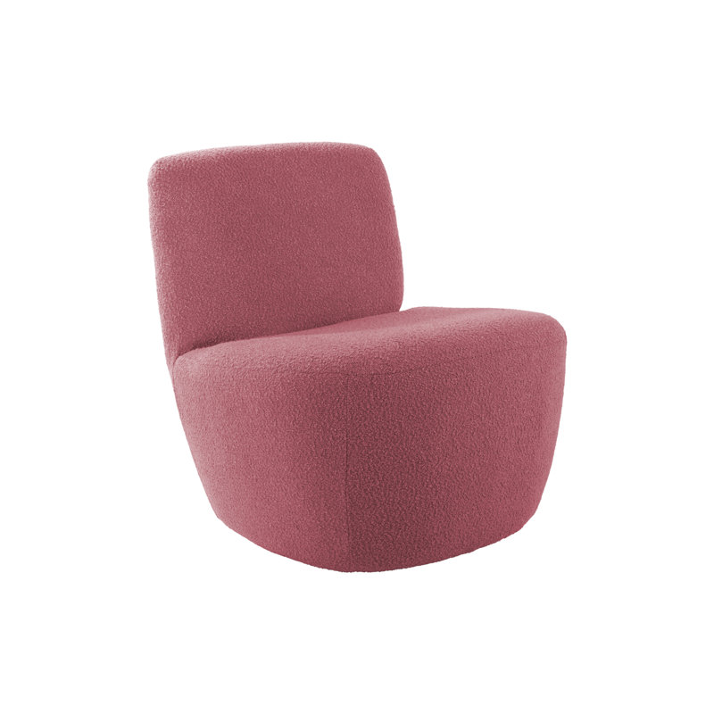Wood Outdoor Lounge Chair, Pink