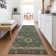 Machine Washable Indoor/Outdoor Xhevrie Fern Rug