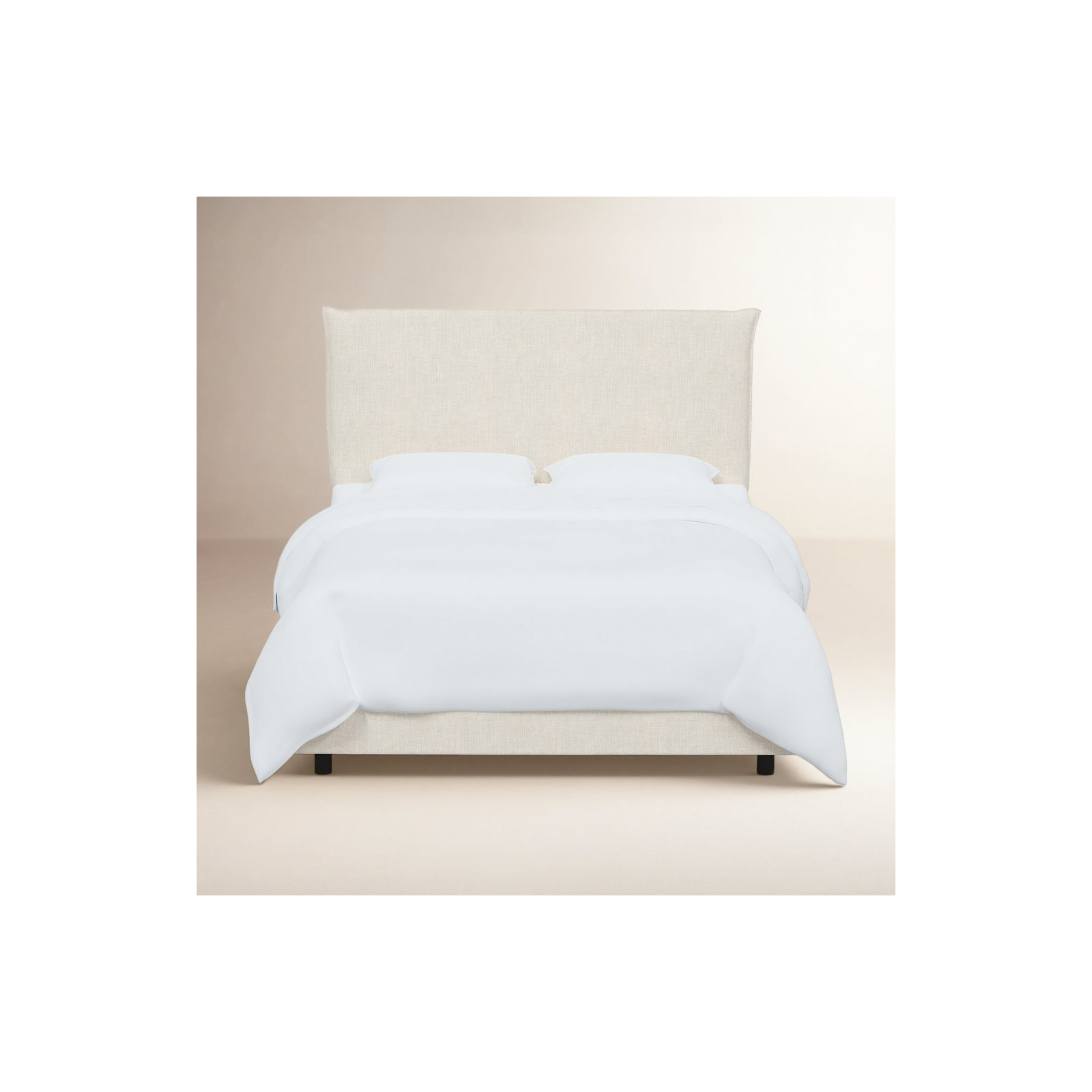 Bessinger Upholstered Bed, King, Classic Talc Linen
