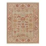 Rug & Kilim’S Persian Tabriz Style Rug With Floral Patterns