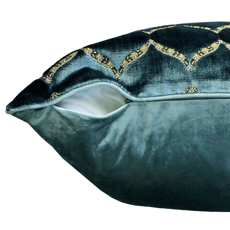 Lumbar Pillow Cover & Insert, Royal
