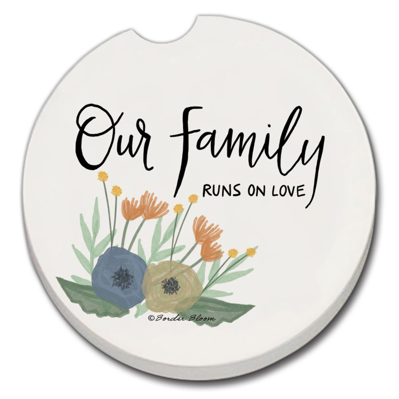 Sous-verre simple pour famille Dakota Fields Serene