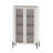 32" Tempered Glass Bookcase Cabinet-1660880719