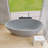 72'' x 35.4'' No Mounting / Installation Required Soaking Stone Bathtub