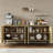 Lizabeta 66" Reeded 4-Door Sideboard with Adjustable Shelf-662840286