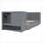 Space-Saving Twin Size Platform Daybed with Storage Arms, Trundle and Charging Station, Solid Wood Cool Gray-336871846