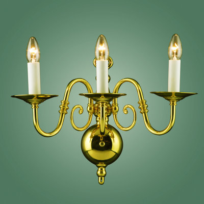 Roosevelt Candle Wall Light