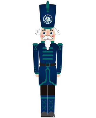 Seattle Mariners Nutcracker Leaner