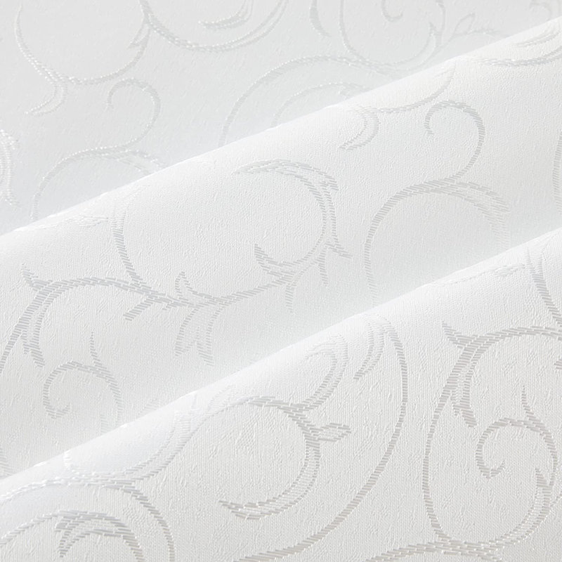 Dederang Vintage Lace Tablecloth, 140” L x 70” W, White