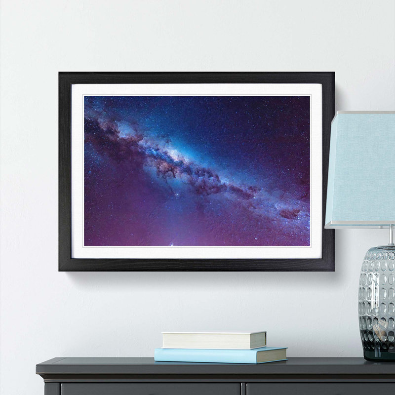 Universe in Abstract Vol.42 - Picture Frame Graphic Art Print, Black Framed, 27cm H x 36cm W x 2cm D