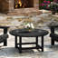 Table basse ronde 38 "Vinnie Adirondack-168856498