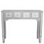 Holmfirth 100cm Glass Top Console Table