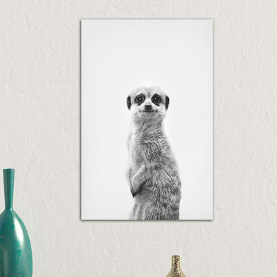 Meerkat by Sisi & Seb - Wrapped Canvas Print