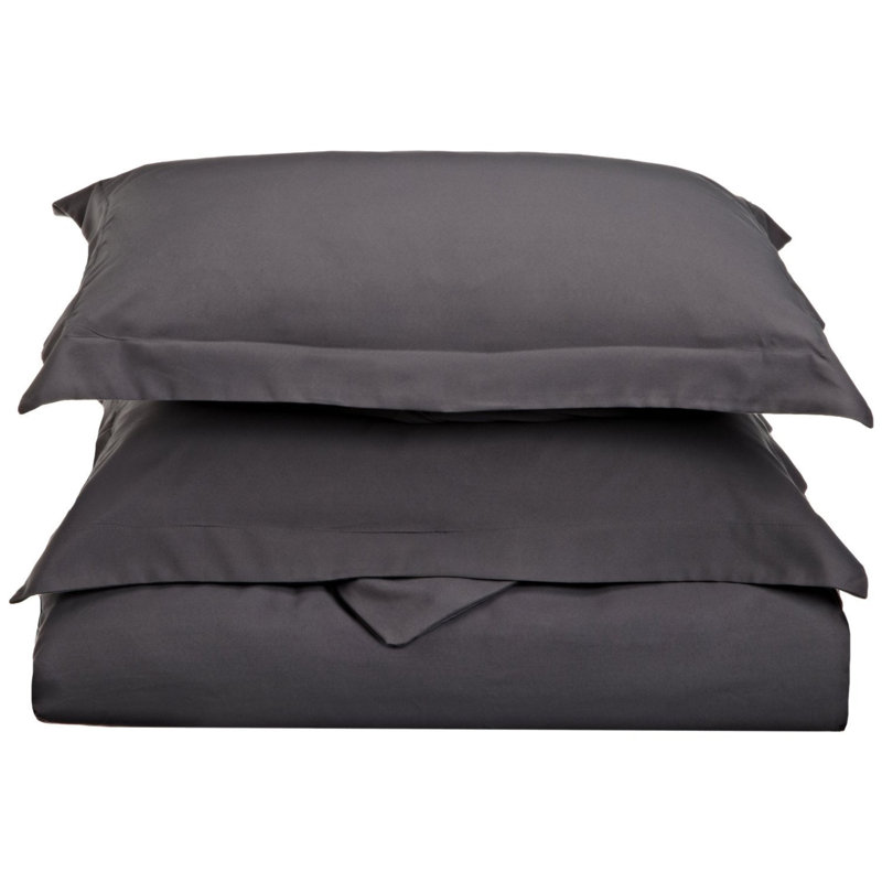 Ensemble de housse de couette, Gris, Grand