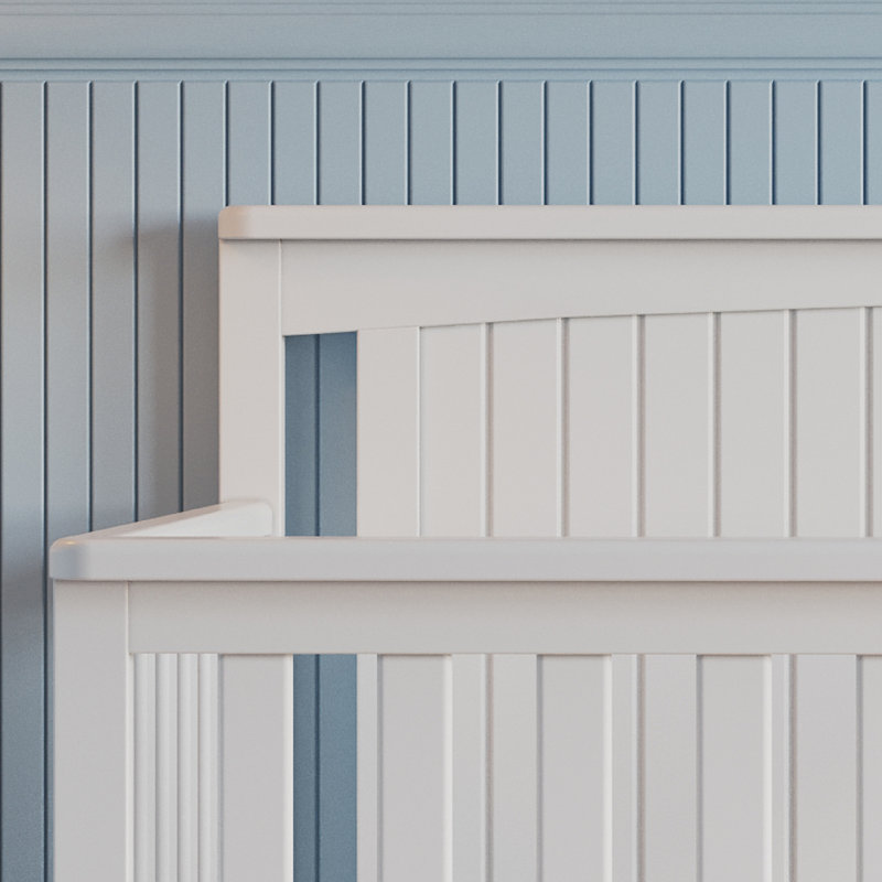 Scout 4 -in-1 Convertible Crib, Matte White