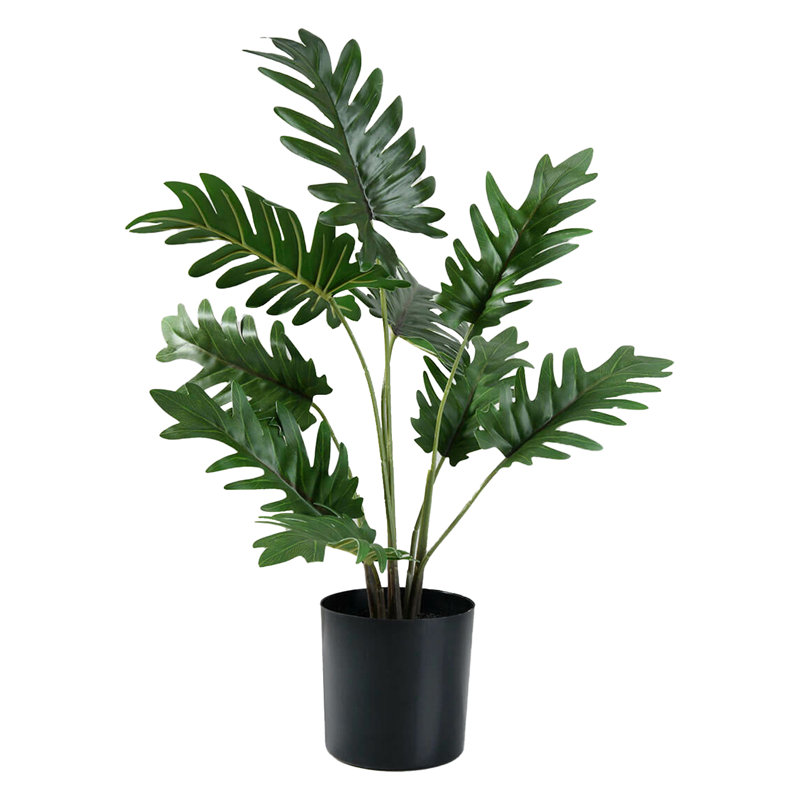 Plante artificielle en pot 17 po Philodendron