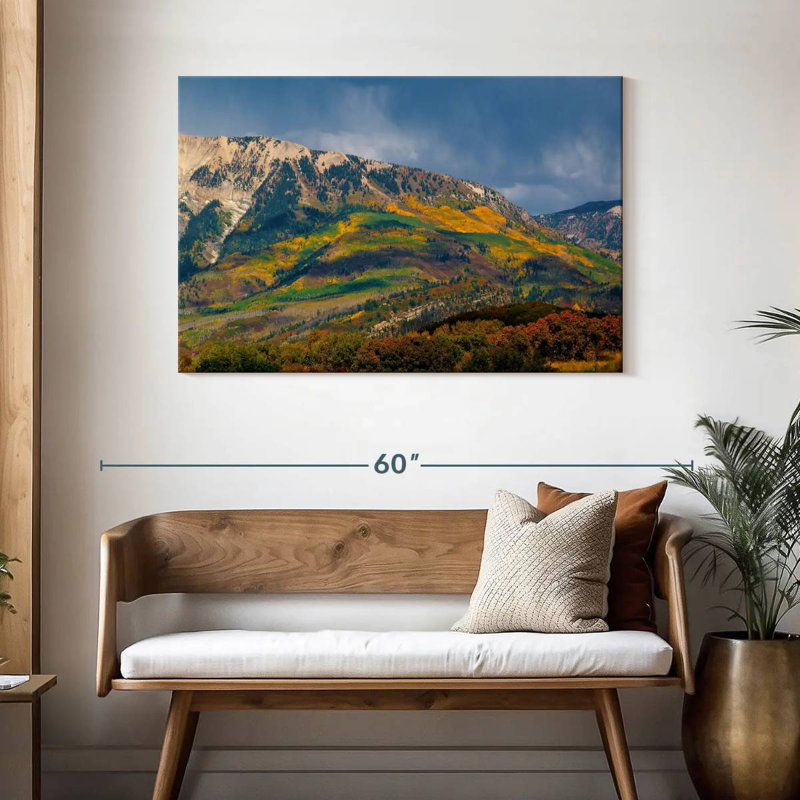 Alvord Mountain And Trees