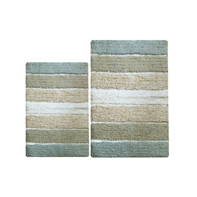 Cervantes 100% Cotton Non-Slip Bath Rug