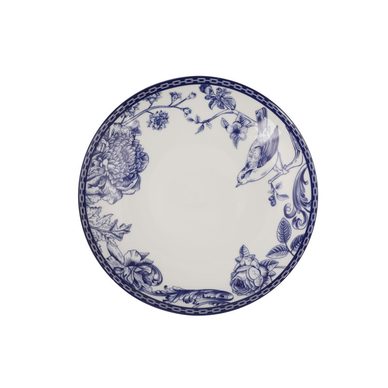 Trappe 24 Piece Porcelain China Dinnerware Set - Service for 6