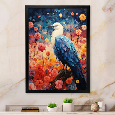 Briawood Seagull Whimsical Wings Pointillism - Print