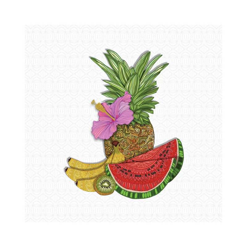 Fruit Salad by Angelika Parker - Wrapped Canvas Print, 30.48cm H x 30.48cm W x 1.905cm D