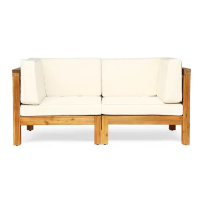 Causeuse X-Back, beige
