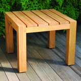 Mendocino Outdoor Square Teak Side Table