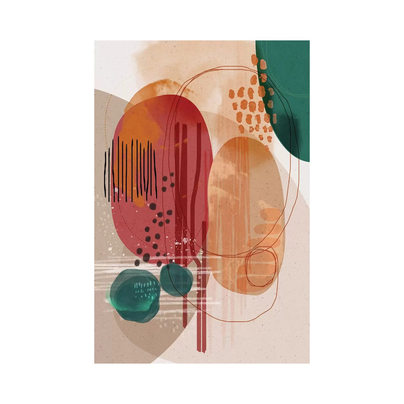 Fire - Print on Canvas, Wrapped Canvas, 45.72cm H x 30.48cm W x 1.91cm D