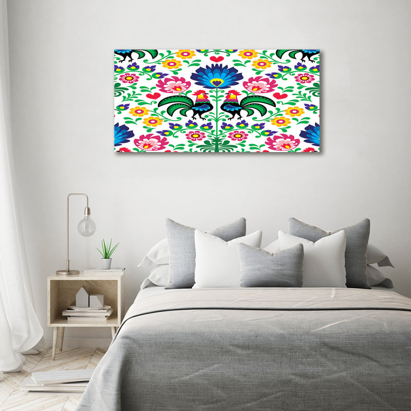 Ethnic Pattern - Wrapped Canvas Print