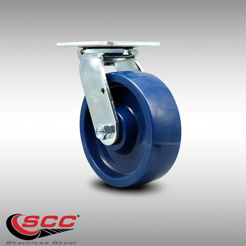 Stainless Steel Solid Poly Swivel Caster