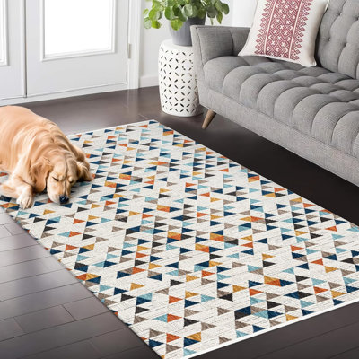 Ultra Soft Area Rugs Low Pile Rug Bedroom Carpet Non Slip Floor Mat Indoor Hallway Carpets HLOO3