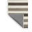 Machine Washable Horizontal Stripes White Area Rug-898184267