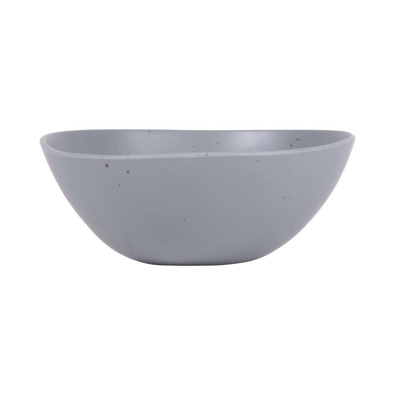 Zen 35 oz. Salad Bowl, Dark Gray/Speckle