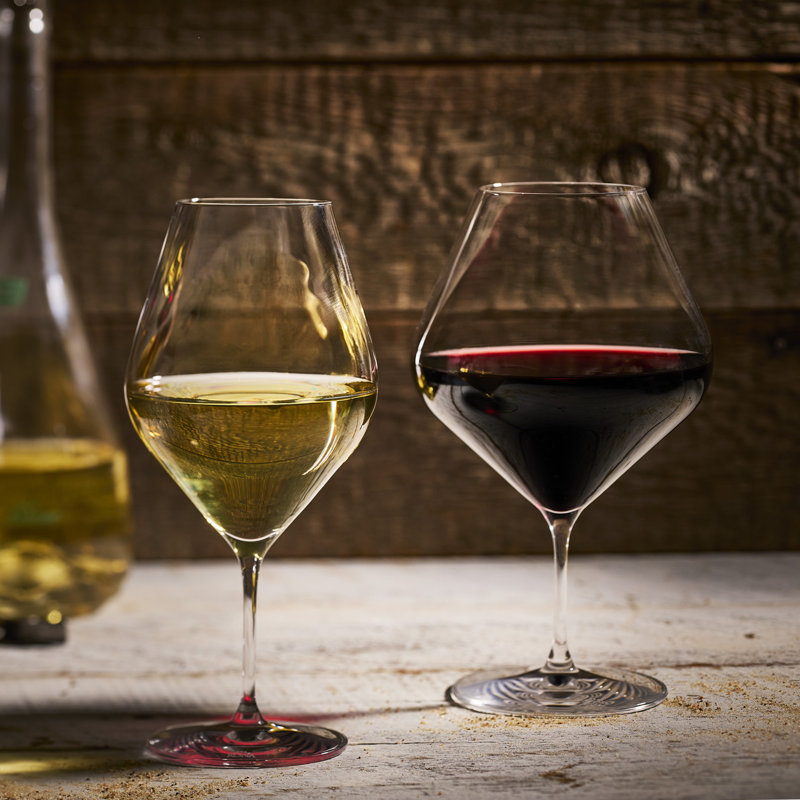 Library White Wine Glasses