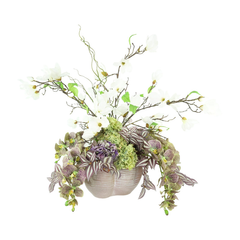 34 " Faux in Ceramic Vase