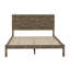 Ensemble de chambre à coucher 3 pièces, lit plateforme avec deux lumières de chevet, table de chevet 2 tiroirs-105501742-105501743