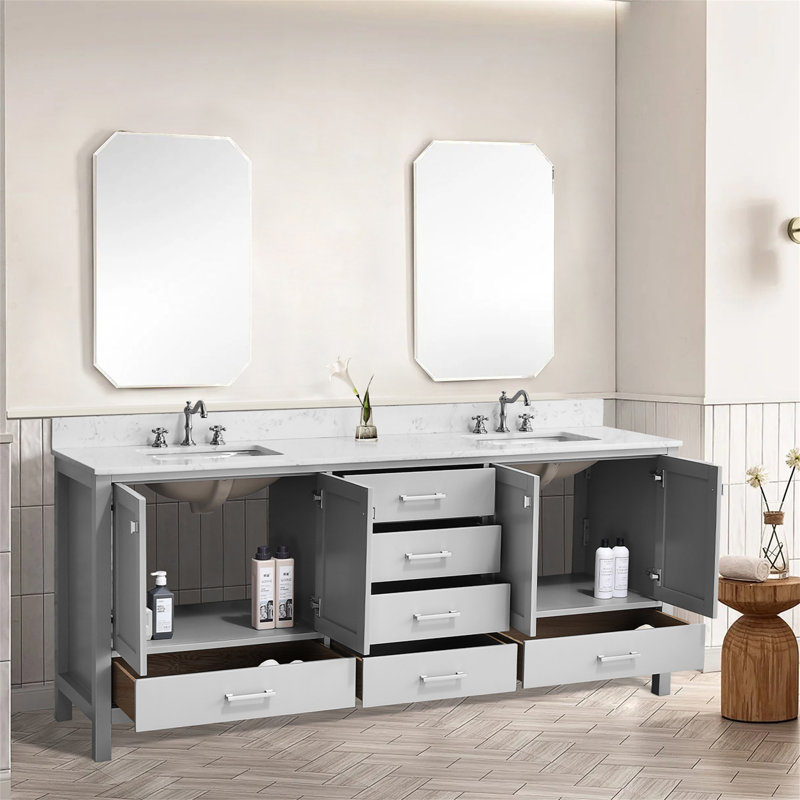 Meuble-lavabo 84 po